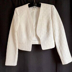 JONES NY SIGNATURE SEPARATES  Ivory Dress Jacket SIZE 8